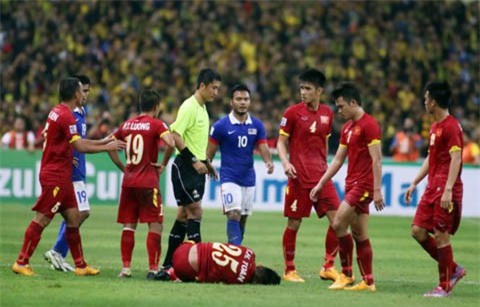 
Trọng tài Ma Ning từng gây bất lợi cho đội tuyển Việt Nam trước Malaysia ở bán kết lượt đi AFF Cup 2014

