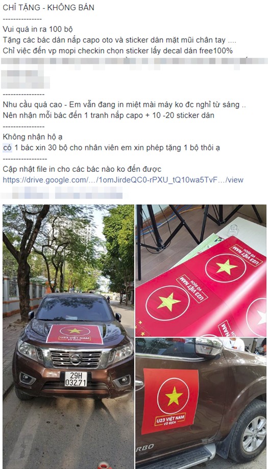 Cách chung kết 2 ngày, dân tình đã chuẩn bị sẵn sàng để bung lụa cùng U23 Việt Nam - Ảnh 5.