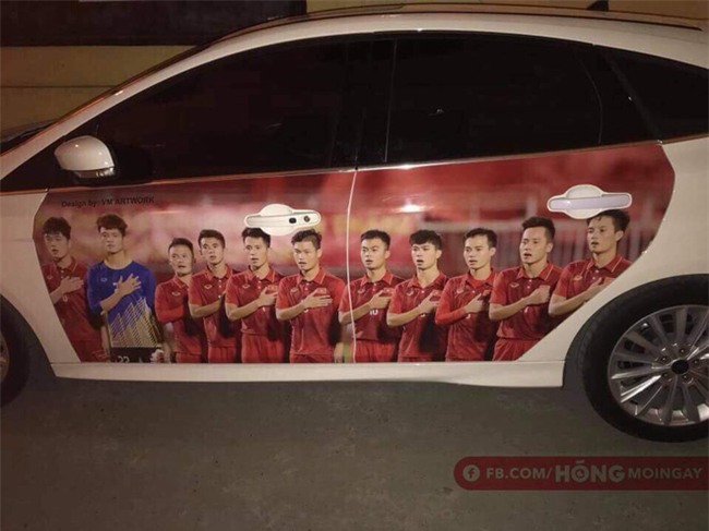 Một không khí rất khác trước ngày diễn ra trận chung kết U23 Châu Á: Màu cờ sắc áo đã tràn ngập khắp phố phường! - Ảnh 5.