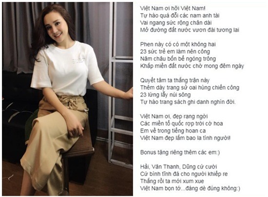 Mỹ Tâm, BTV Mai Ngọc, Bảo Anh, Hoài Anh, Cát Phượng