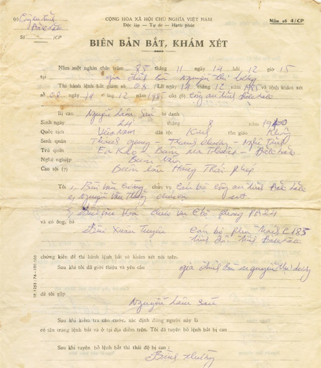 vu 33 nam bi bat oan: 