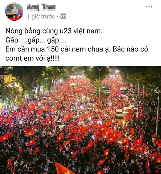 2 tiếng trước trận đấu, trên mạng xã hội người lo lắng tuyết rơi hoãn đấu, người tranh thủ mua đồ nhậu đợi giờ G - Ảnh 8.