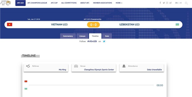 SỐC. Trận chung kết của U23 Việt Nam đổi trọng tài vào phút chót - Ảnh 2.