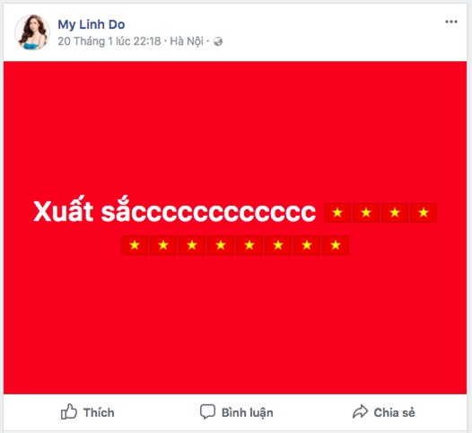 Hoa hậu Đỗ Mỹ Linh biến mất không dấu vết trong suốt trận đấu chung kết của đội tuyển U23 Việt Nam - Ảnh 5.