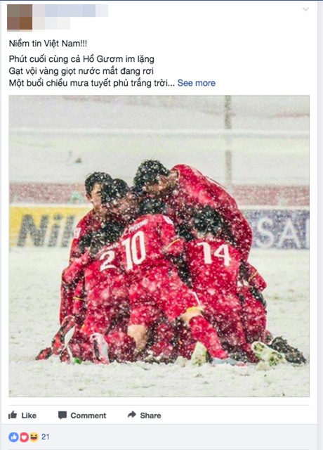 Nhìn bức ảnh đau thấu tâm can khi để tuột cup vàng của trung vệ Bùi Tiến Dũng, có ai không rơi nước mắt xót xa? - Ảnh 8.