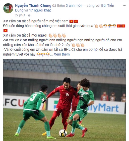 Hàng loạt cầu thủ U23 giăng status xin lỗi, cổ động viên trả lời: Chúng tôi không cần cúp, chúng tôi cần các anh! - Ảnh 9.
