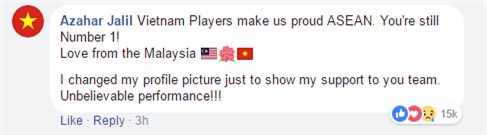 Bình luận của fan nước ngoài khiến bao người thổn thức: Việt Nam, các bạn thua trận nhưng đã giành được trái tim của cả ASEAN rồi - Ảnh 3.