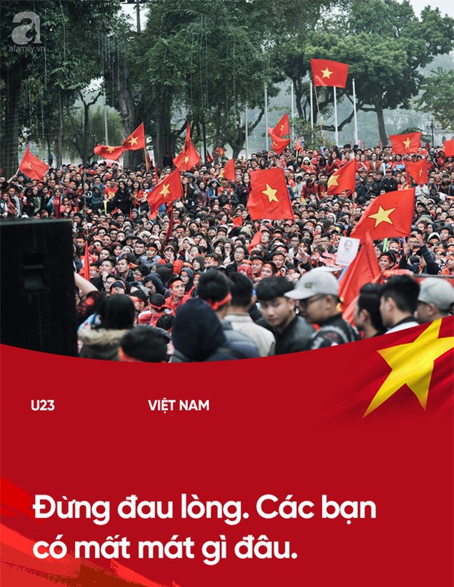 Này các chàng U23, chỉ được buồn ngày hôm qua thôi nhé, hôm nay trở về nếu có khóc hãy khóc vì mừng vui - Ảnh 2.