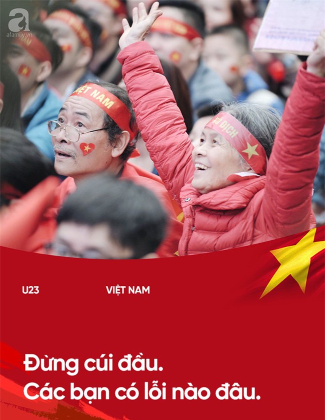 Này các chàng U23, chỉ được buồn ngày hôm qua thôi nhé, hôm nay trở về nếu có khóc hãy khóc vì mừng vui - Ảnh 3.