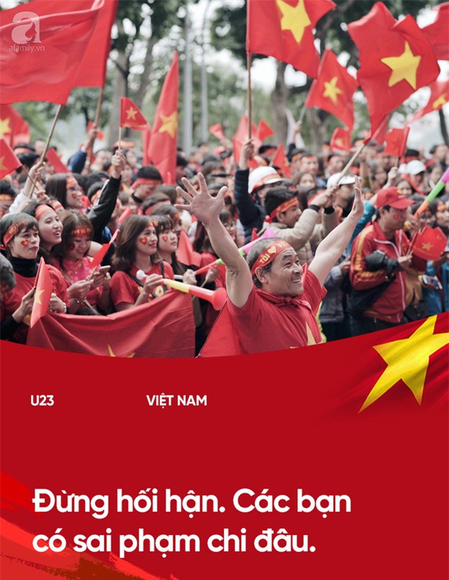 Này các chàng U23, chỉ được buồn ngày hôm qua thôi nhé, hôm nay trở về nếu có khóc hãy khóc vì mừng vui - Ảnh 4.