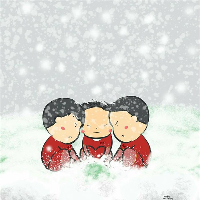 Đã bao giờ bạn thấy HLV Park Hang-seo, Lương Xuân Trường dễ thương đến thế này chưa? - Ảnh 12.