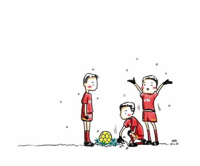 Đã bao giờ bạn thấy HLV Park Hang-seo, Lương Xuân Trường dễ thương đến thế này chưa? - Ảnh 17.