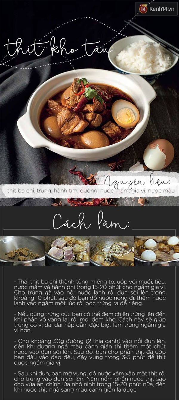 Một list công thức thịt kho tàu cho chị em crush Bùi Tiến Dũng học ngay này - Ảnh 2.