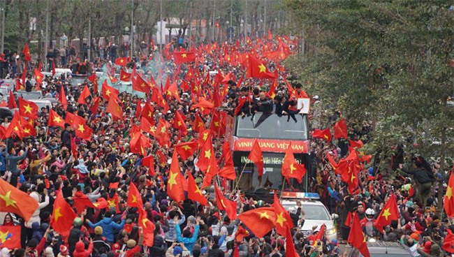 anh: ruc ro bien co trong ngay u23 viet nam tro ve hinh anh 5