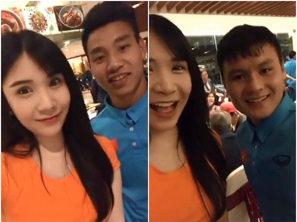 Livestream cùng cầu thủ quốc dân Bùi Tiến Dũng, Thanh Bi trở thành cô gái bị chị em ghen tỵ nhất đêm qua-2