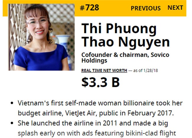 chứng khoán, VN-Index, thị trường chứng khoán, cổ phiếu ngân hàng, Nguyễn Thị Phương Thảo, VietJet, cổ phiếu hàng không, Phạm Nhật Vượng, tỷ phú USD