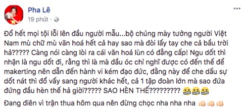 Pha Lê rất tức giận khi mọi lỗi sai đều bị đùn đẩy sang các người mẫu. - Tin sao Viet - Tin tuc sao Viet - Scandal sao Viet - Tin tuc cua Sao - Tin cua Sao