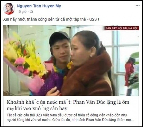 Phan Văn Đức,Huyền My,Hồ Ngọc Hà