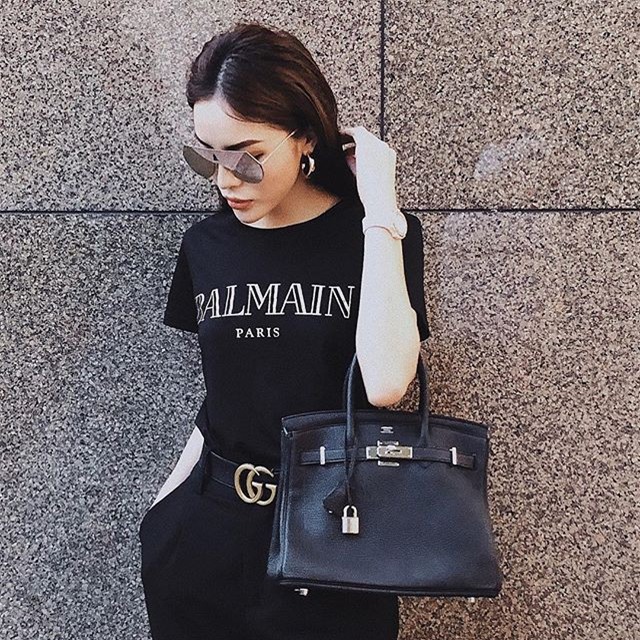 Có ai nghiện áo phông như Kỳ Duyên, bất chấp áo của nam, vẫn mặc nhiệt tình - Ảnh 17.