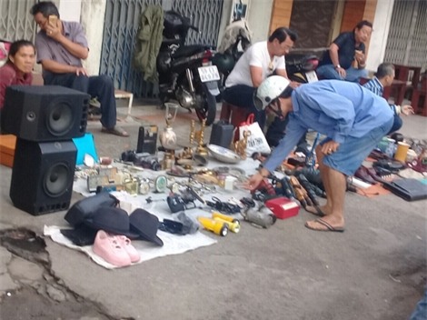 chợ độc lạ, đồ cổ, buôn đồ cũ