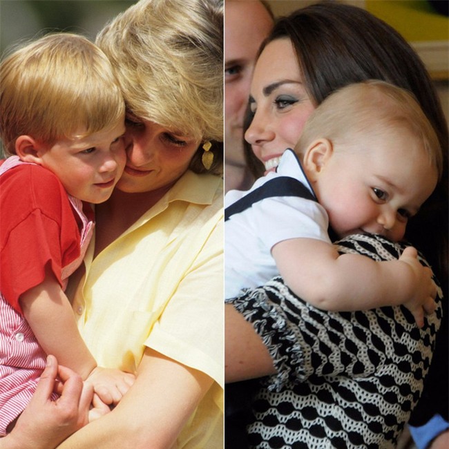 Những điểm chung thú vị trong cách nuôi dạy con của Công nương Diana và Kate Middleton - Ảnh 1.