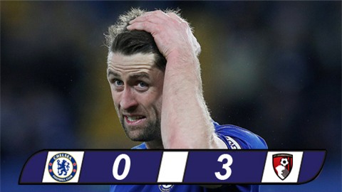 Chelsea 0-3 Bournemouth: ĐKVĐ bất ngờ thảm bại