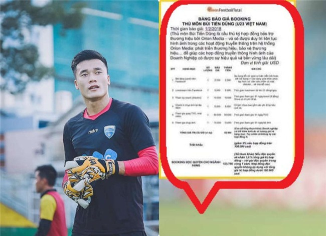 Công ty truyền thông OFT nói gì về bảng báo giá của Bùi Tiến Dũng?