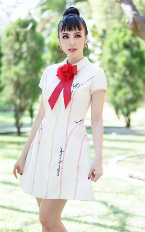 Chi Pu quả lợi hại! ‘Chặt đẹp’ cả Angela Phương Trinh và Tú Hảo khi diện lại thiết kế cũ - Ảnh 8.