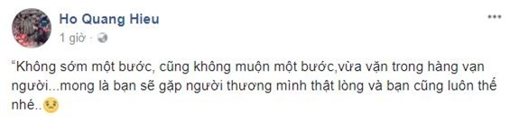 hồ quang hiếu, bảo anh, bảo anh có người yêu