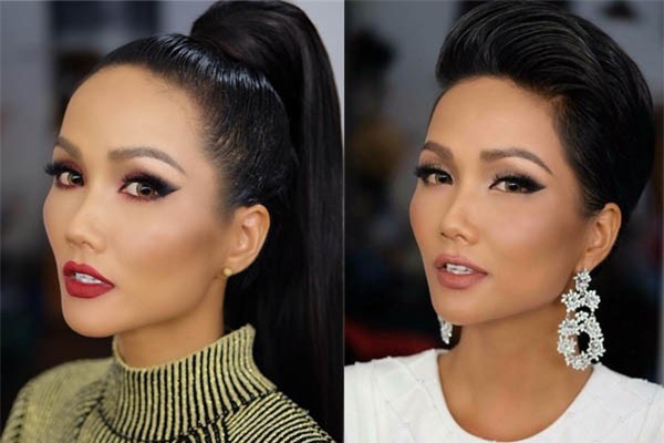 Hoa hậu HHen Niê ơi, cứ tóc ngắn thôi đừng để tóc dài và trang điểm đậm như này nhé! - Ảnh 8.
