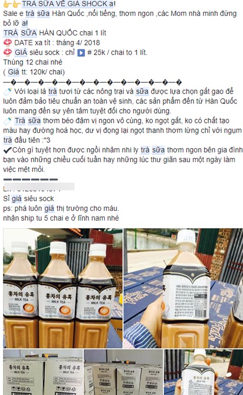 Trà sữa Hàn Quốc gây bão trên mạng xã hội với giá chỉ 25.000 đồng/lít - Ảnh 3.