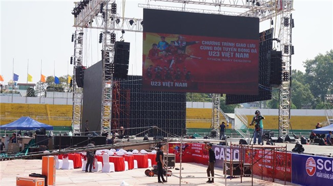 HLV Park Hang Seo, U23 Việt Nam, vé xem U23 Việt Nam, sốt vé, sân Thống Nhất, giao lưu với U23 Việt Nam