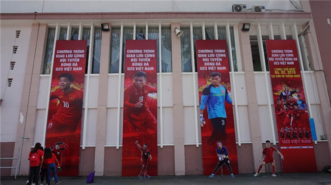 HLV Park Hang Seo, U23 Việt Nam, vé xem U23 Việt Nam, sốt vé, sân Thống Nhất, giao lưu với U23 Việt Nam