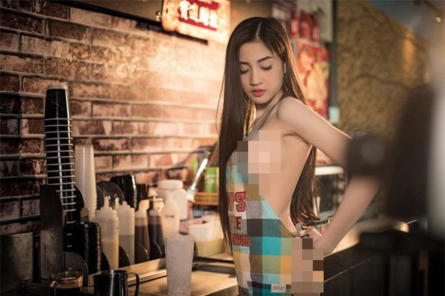 Cả gan thuê hot girl ăn mặc hở hang phục vụ khách hàng, quán cà phê Thái Lan bị cư dân mạng "ném đá" không thương tiếc - Ảnh 3.