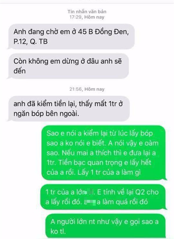 Cộng đồng mạng sôi sục vì khách đi Uber được trả lại ví để quên nhưng kêu mất 1 triệu đồng - Ảnh 2.