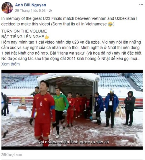 Sự thật clip hát tặng U23 Việt Nam bằng tiếng Nhật gây bão mạng-1