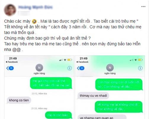 ba me ba dao dap tra "cung hon trung" truoc trao luu nhan tin "tet nay con khong ve" - 1