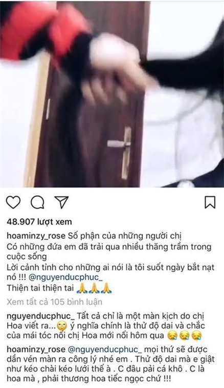 Phản ứng lầy lội của Đức Phúc khi bị Hòa Minzy tố kéo tóc như kéo chài lưới - Ảnh 3.