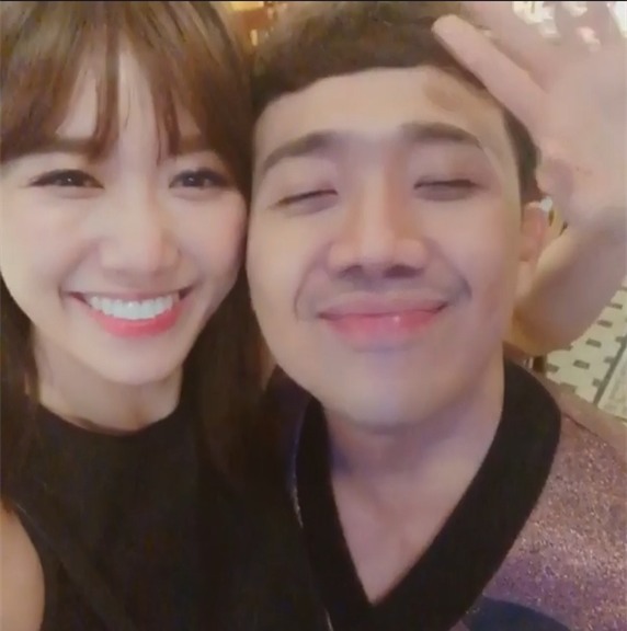 50 sắc thái của Trấn Thành khi được Hari Won âu yếm trước máy quay-14