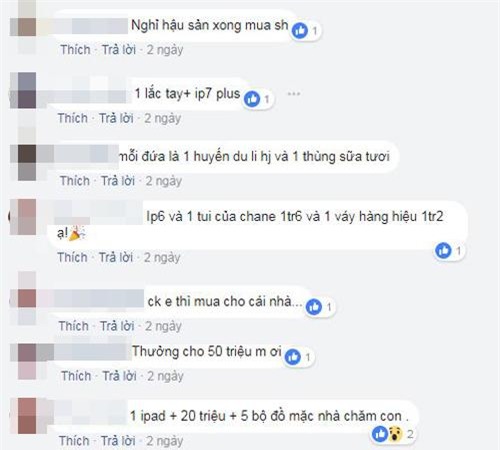 "sinh con xong chong cac me thuong gi?" - day la nhung mon qua khong the ngo! - 3