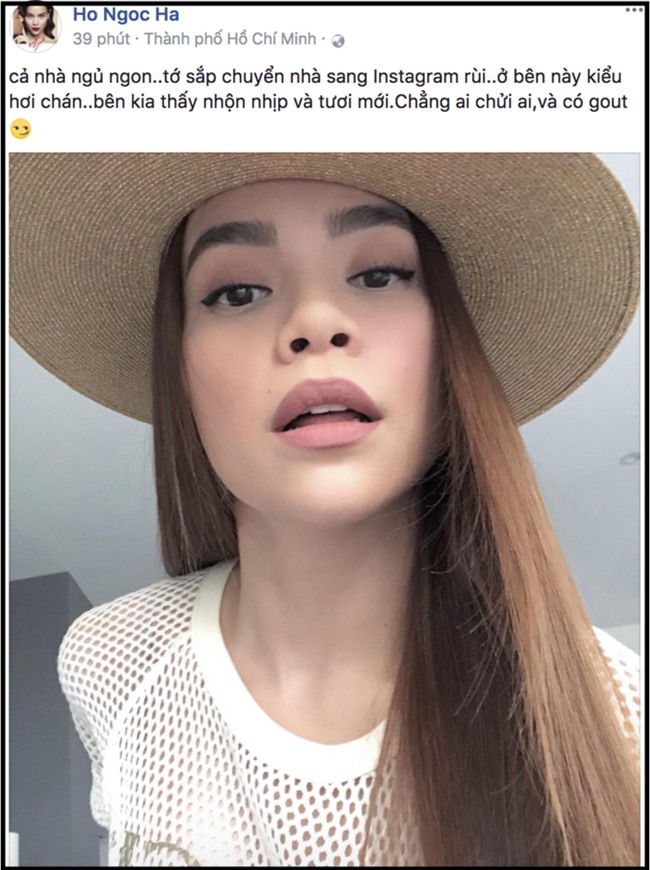 Dòng trạng thái thông báo sắp chuyển 