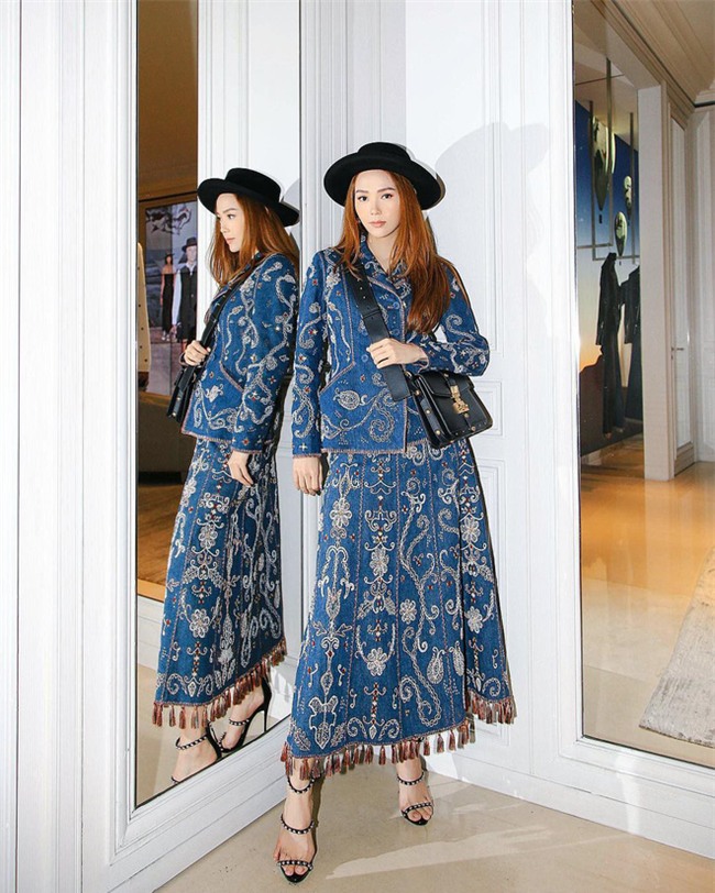 Trước nghi vấn bầu bí lần 3, Tăng Thanh Hà vẫn một mực diện váy rộng giấu dáng trong street style tuần qua - Ảnh 14.