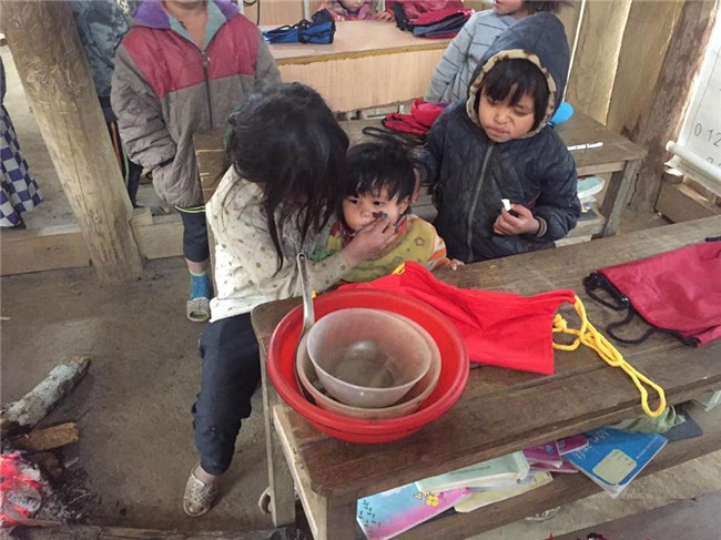 học sinh vùng cao,Tết Nguyên Đán