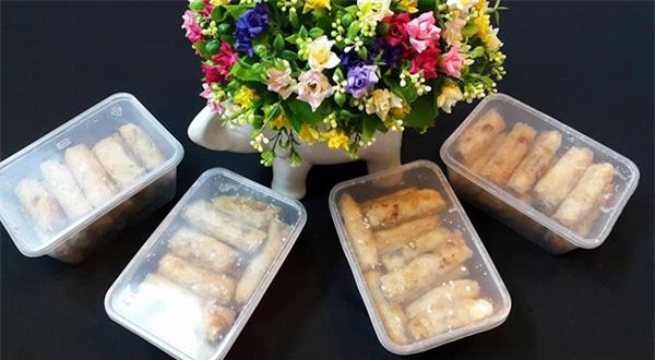 Bà mẹ Cần Thơ bày cách làm nem rán giòn và trữ đông nem ngày Tết-3