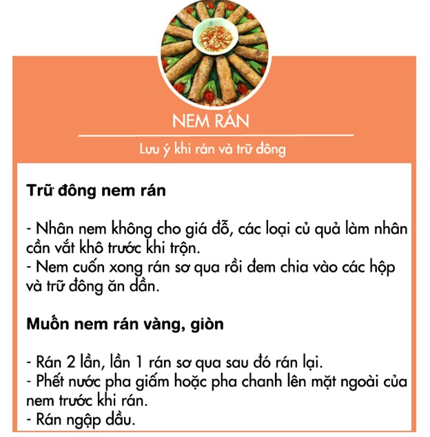 Bà mẹ Cần Thơ bày cách làm nem rán giòn và trữ đông nem ngày Tết-5