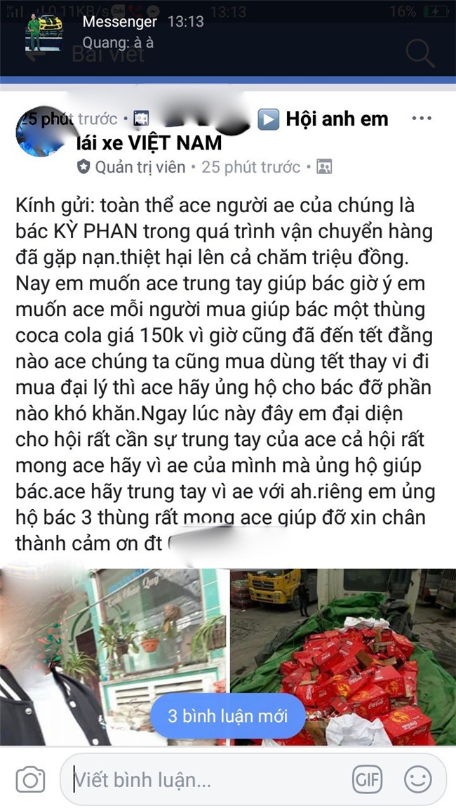 Ấm lòng: xe chở nước ngọt gặp nạn ở Ninh Bình, người dân không những không hôi của mà còn giúp đỡ. - Ảnh 4.