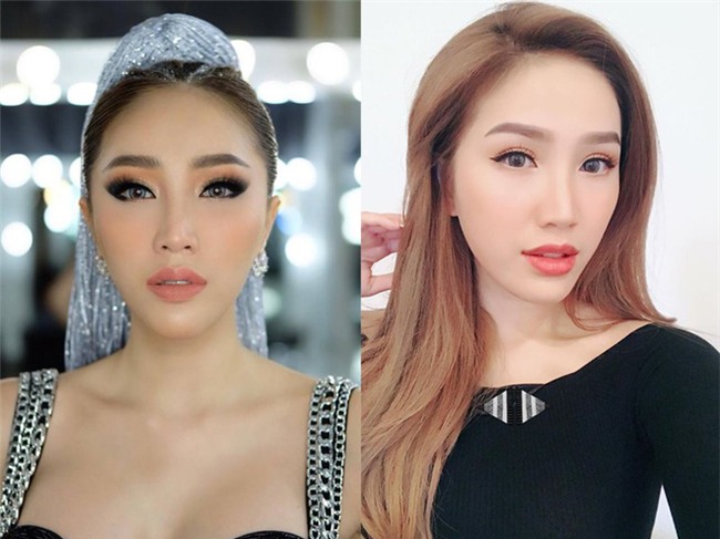 Chỉ thay đổi cách trang điểm mà các người đẹp Vbiz như biến thành người lạ-7