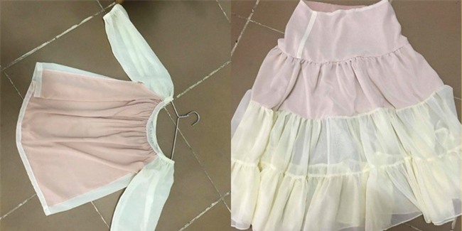 Mua váy chụp ảnh cưới qua mạng và sản phẩm về tay khiến cô gái dở khóc dở cười - Ảnh 2.