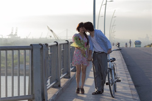 Nhã Phương và Nhan Phúc Vinh&nbsp;từng có khá nhiều cảnh quay tình cảm. - Tin sao Viet - Tin tuc sao Viet - Scandal sao Viet - Tin tuc cua Sao - Tin cua Sao