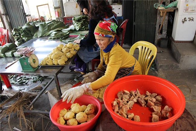 bánh chưng,Thái Nguyên,Tết Nguyên đán 2018,Món ngon Thái Nguyên